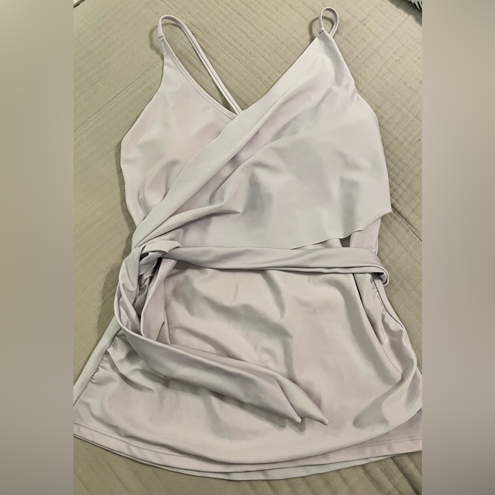 Nani Swimwear Orchid Wrap Tie Tankini M